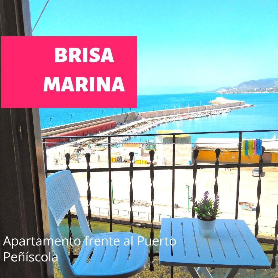 New! Brisa Marina Apartment, 1A Linea Puerto Y Mar Peniscola Bagian luar foto