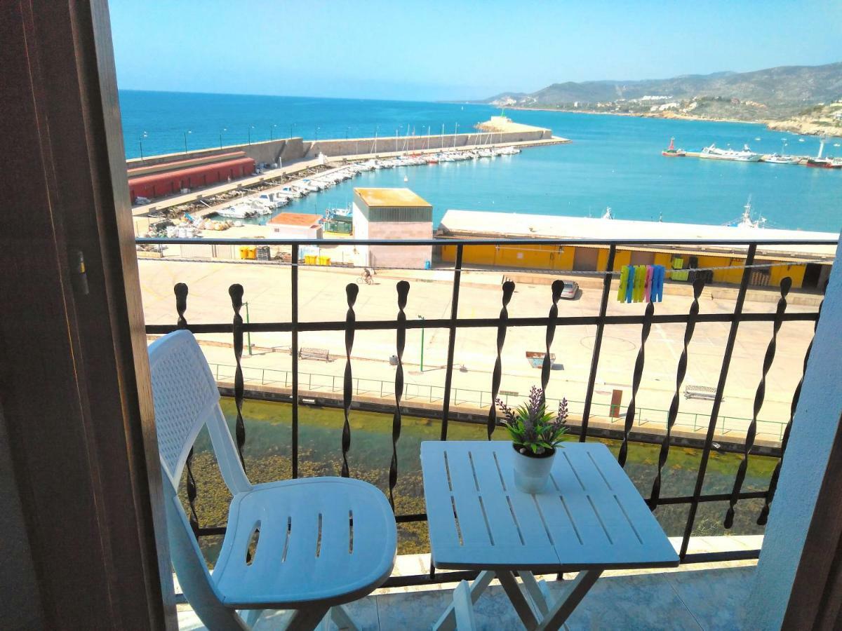 New! Brisa Marina Apartment, 1A Linea Puerto Y Mar Peniscola Bagian luar foto